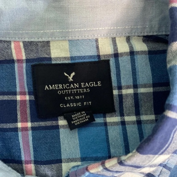 Men’s American Eagle button down shirt Size Large - Picture 6 of 6